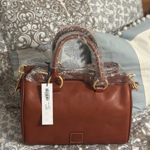 Dooney Florentine Barrel in Ginger - Picture 1 of 5